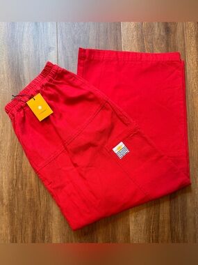 L.F. Markey Everly Red 100% Cotton Trouser